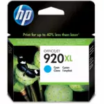 HP 920XL (Yield 700 Pages) Cyan Officejet Ink Cartridge CD972AE