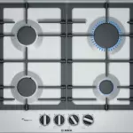 BOSCH -Serie | 6 60 cm, gas hob with integrated controls, Stainless steel