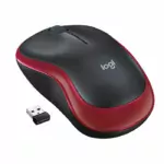 LOGITECH WIRELESS MOUSE M185 - RED- 2.4GHZ