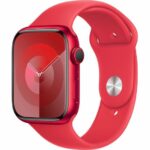 Apple Watch Series 9 GPS - 41 Mm (PRODUCT)RED Aluminium Case With (PRODUCT)RED Sport Band, S/M