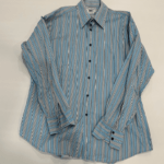 Shirt - Striped - Black/ Blue - 17" x 34.5"