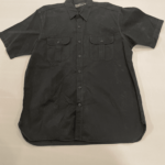 Shirt - Plain - Black - Large