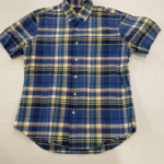 Shirt - Checked - Blue/ Yellow - Large